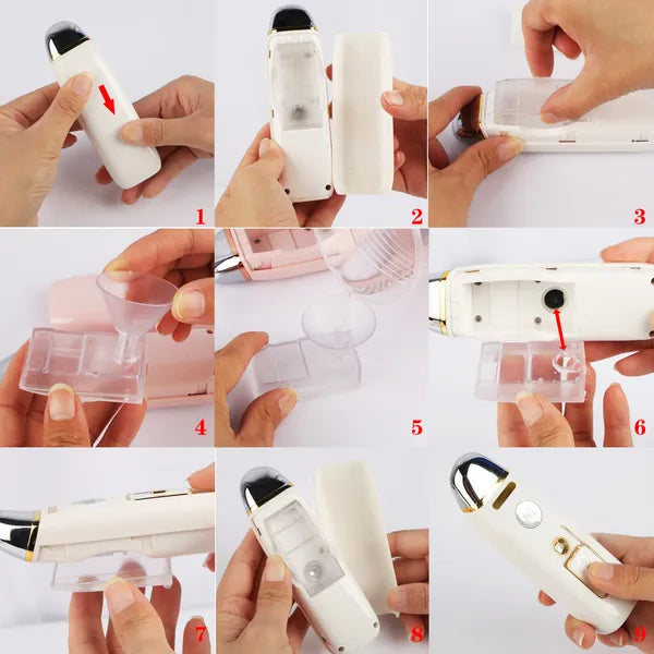 Nano Facial Mister — 15ml Portable Face Humidifier & Skin Hydration Sprayer — Prime Trend Market