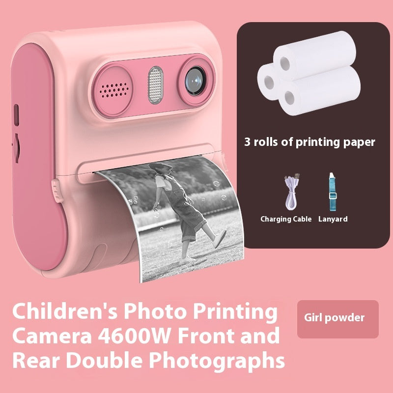 PrintSnap™ Kids Instant Thermal Printing Camera — HD Dual Lens Polaroid-Style Camera for Children — Prime Trend Market