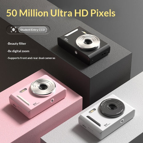 CampusShot™ CCD Student Digital Camera — HD Dual Front & Rear Lens in 6 Premium Colors — Prime Trend Market