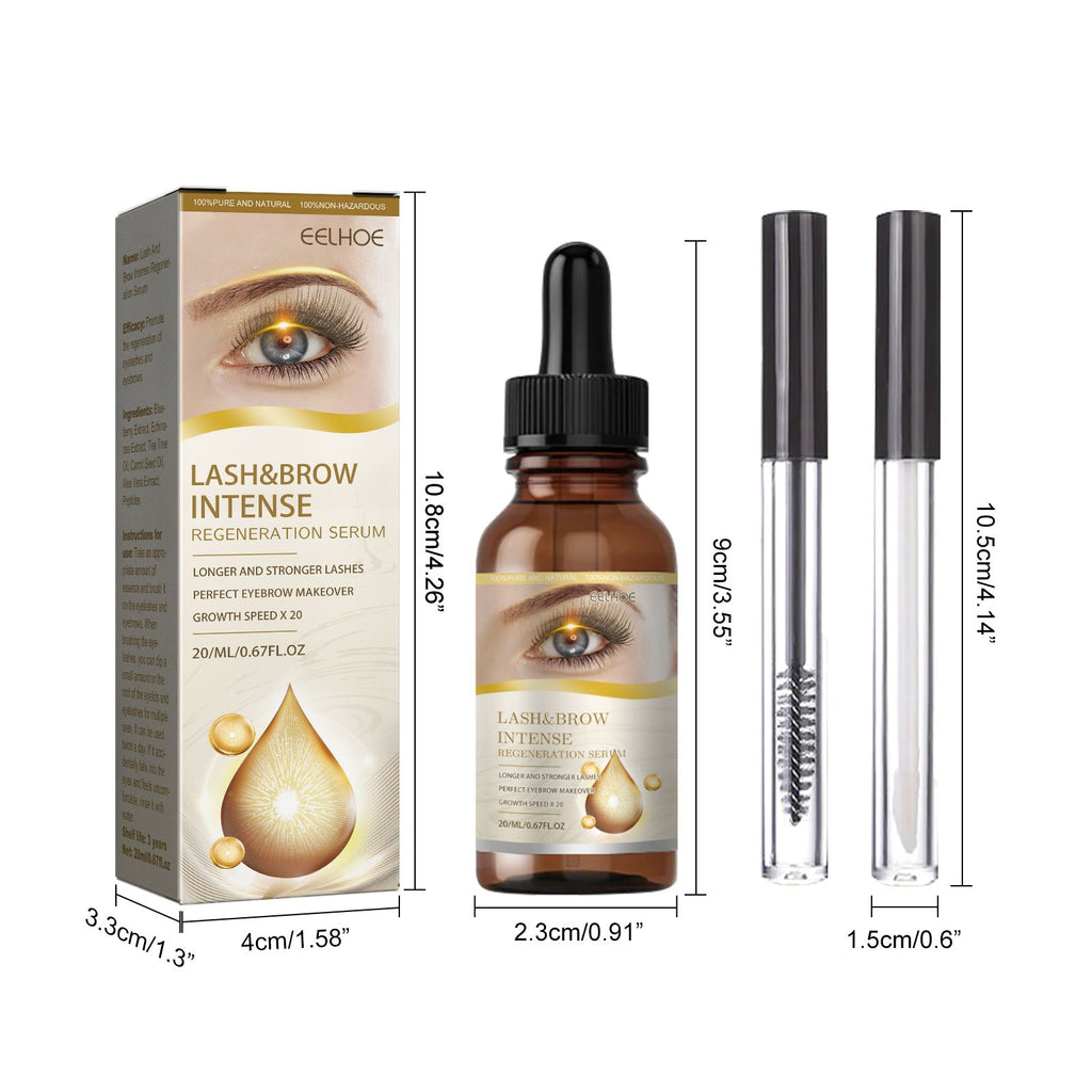 EELHOE Eyelash & Eyebrow Growth Serum – Lengthening, Thickening & Lash Activating Treatment | Blueberry & Botanical Formula — Prime Trend Market