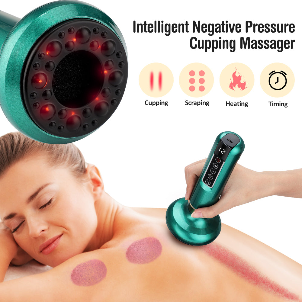 Electric Vacuum Cupping Massager | Body Contouring Sculpting & Gua Sha Wellness Device — Prime Trend Market
