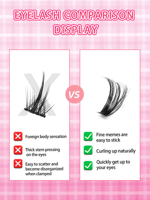 3D False Eyelashes — Multi-layered Realistic Natural Look | Soft Comfortable Nude Makeup — Prime Trend Market