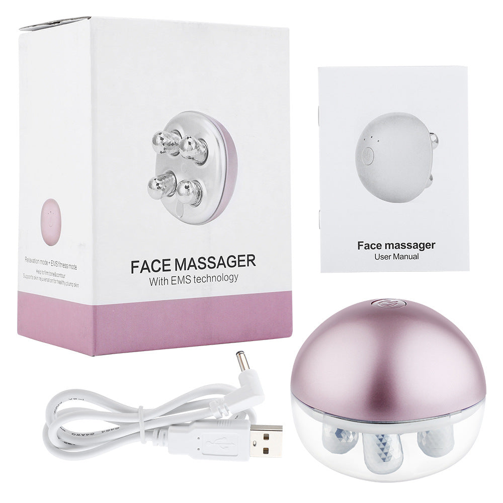 Luxury USB Rechargeable Electric Face-Lift Roller — Anti-Aging Skin Firming Beauty Device — Prime Trend Market
