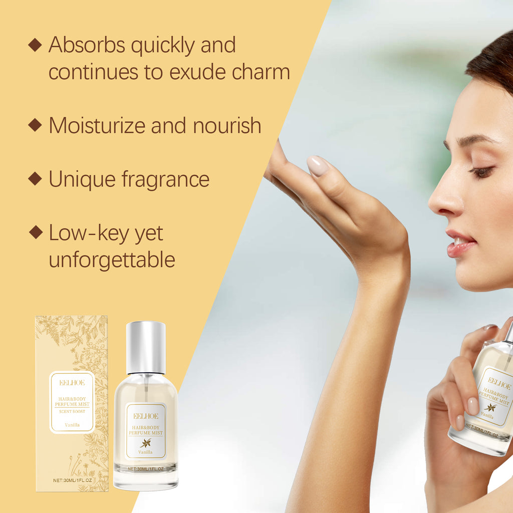 Vanilla Body & Hair Fragrance Mist — Long-Lasting Niche Perfume Spray for Women — Prime Trend Market