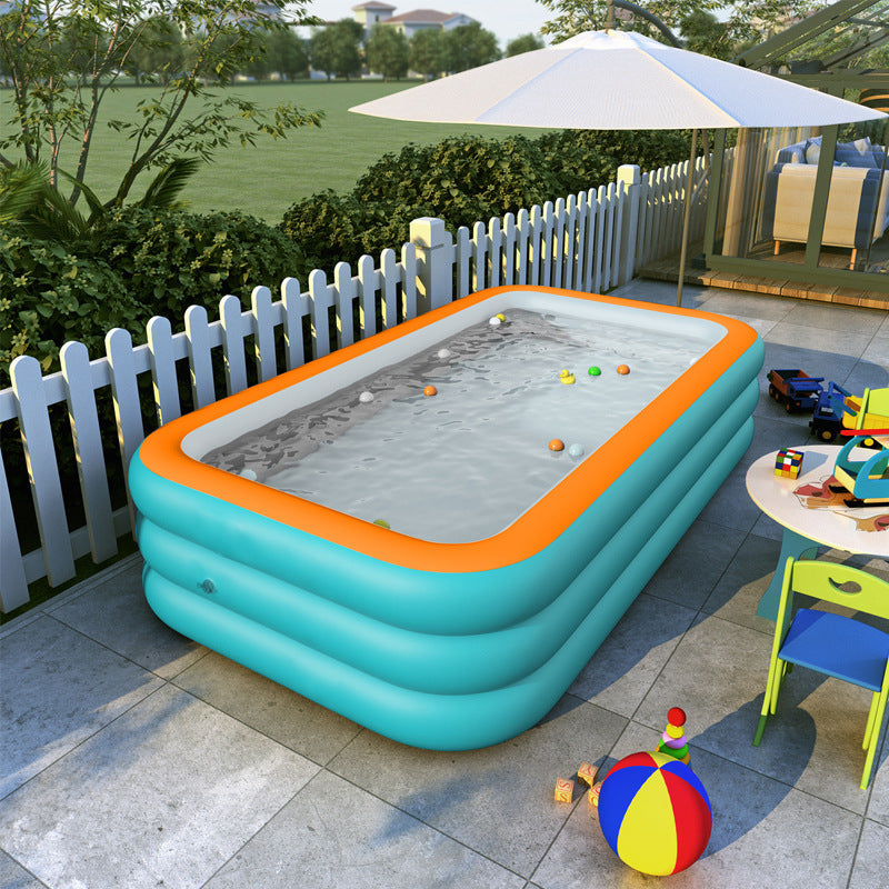 Luxury Summer Inflatable Pool – Outdoor Foldable Swimming Pool — Eliza & Tuan