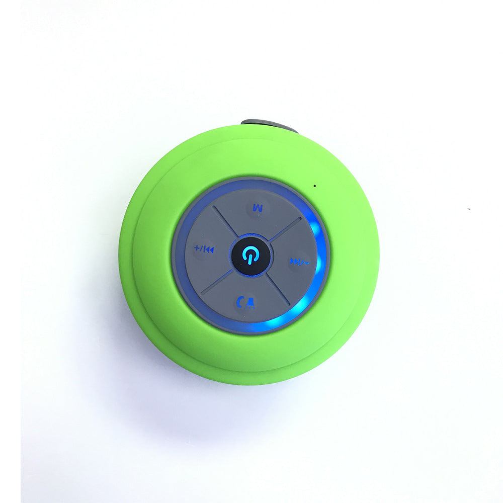 Waterproof Suction Cup Bluetooth Speaker — Shower & Outdoor Mini Speaker, BT 4.0, FM Radio, 5 Colors — Prime Trend Market