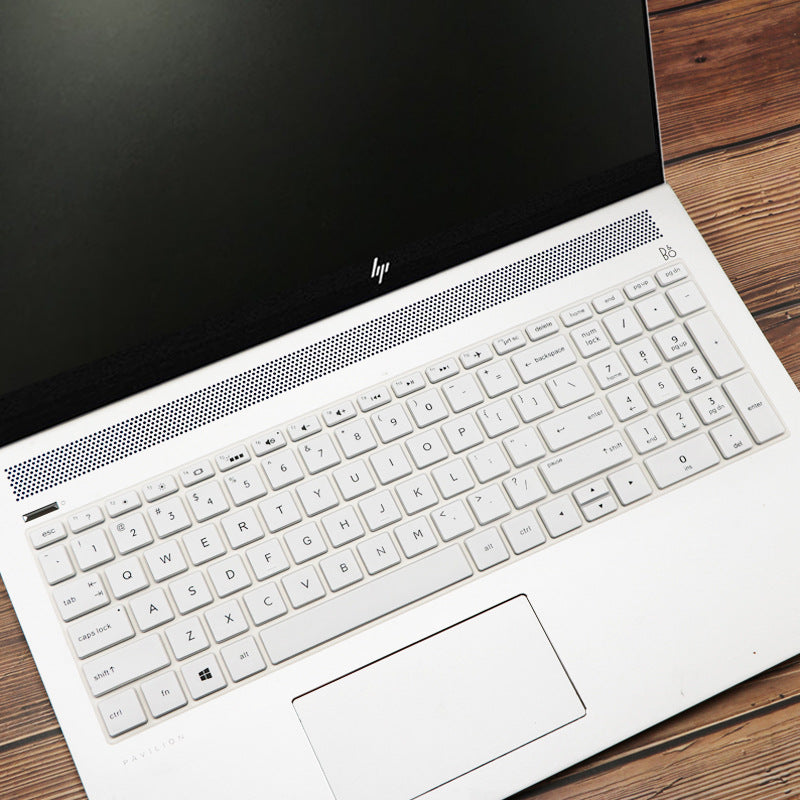 15.6" Laptop Keyboard Cover Protector | Silicone Film | 20+ Colors | Dust & Spill Protection — Eliza & Tuan