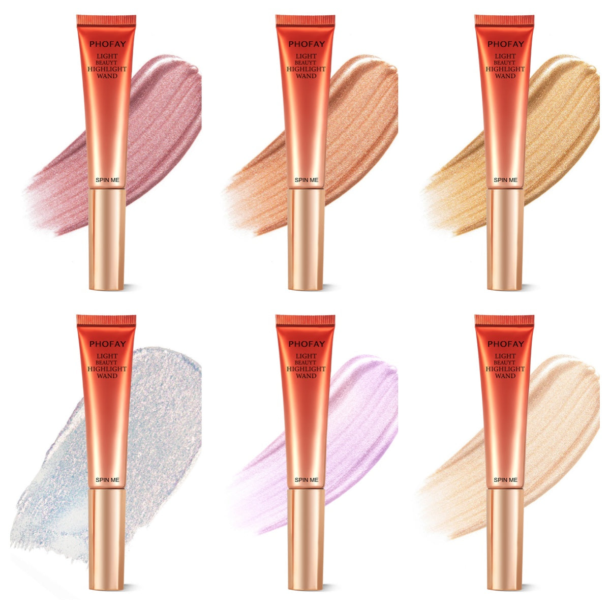 PHOFAY Highlighter Wand — Silky Liquid Glow for Cheeks & Face — Prime Trend Market