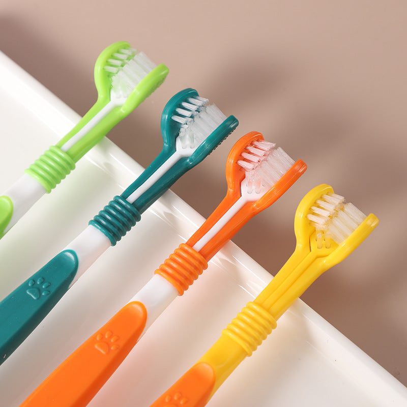 PawSmile Pet Finger Toothbrush – Soft Silicone Dental Cleaning Brush for Dogs & Cats | 6 Colors — Prime Trend Market