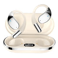 Wireless Sports Earphones | AI Translation + E-Sports Mode | Noise Reduction | 8H Battery | Beige & Black — Prime Trend Market