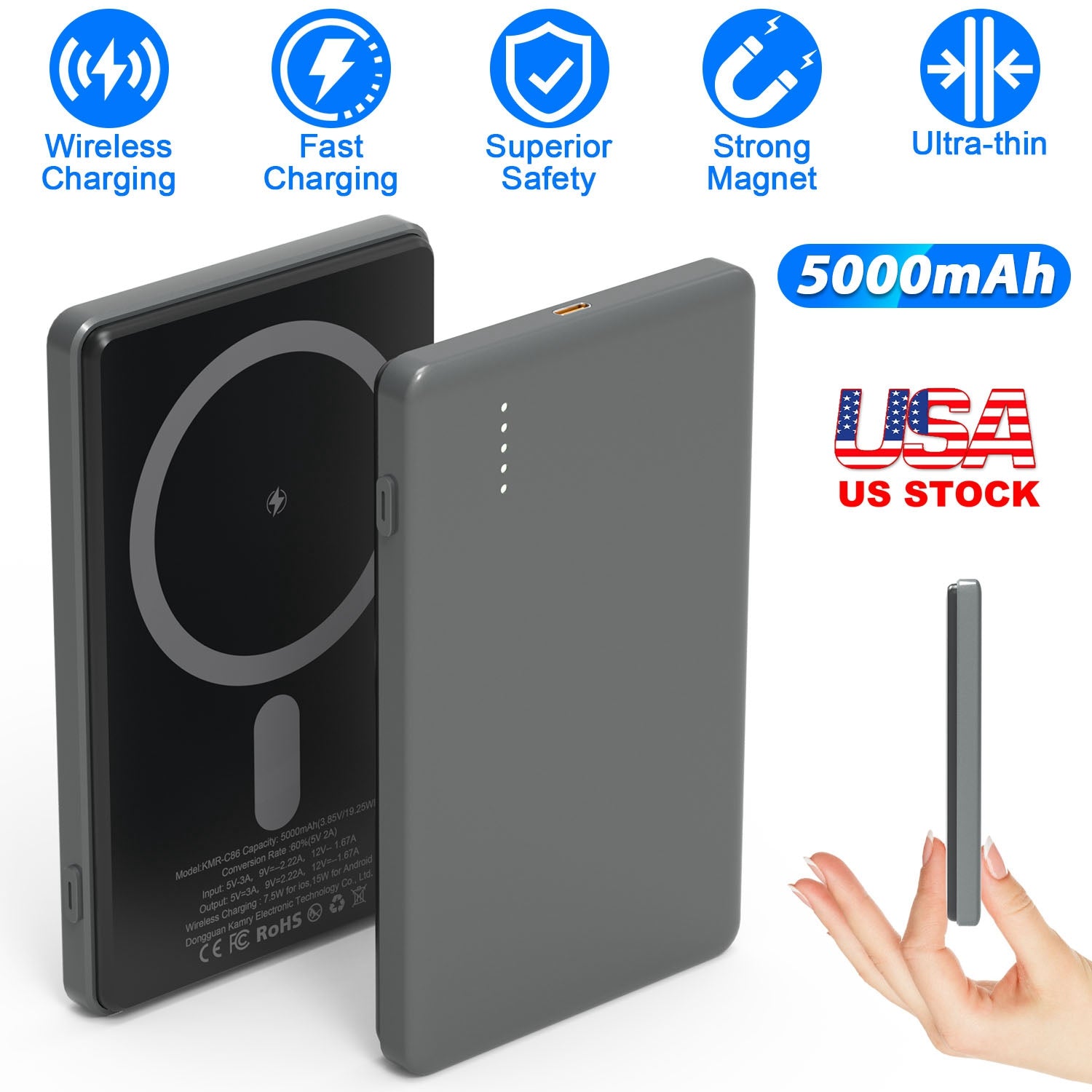 Power Up Charging Kit — 3-in-1 Wireless Charger, MagSafe Power Bank & Fast Charge Power Bank — Prime Trend Market