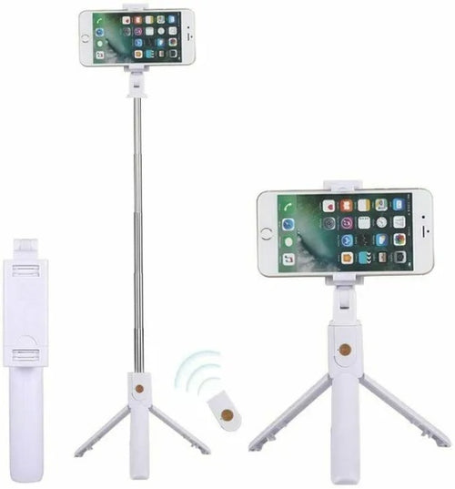 4-in-1 Selfie Stick Tripod with Remote | Desktop Phone Stand | Content Creator Essential — Prime Trend Market