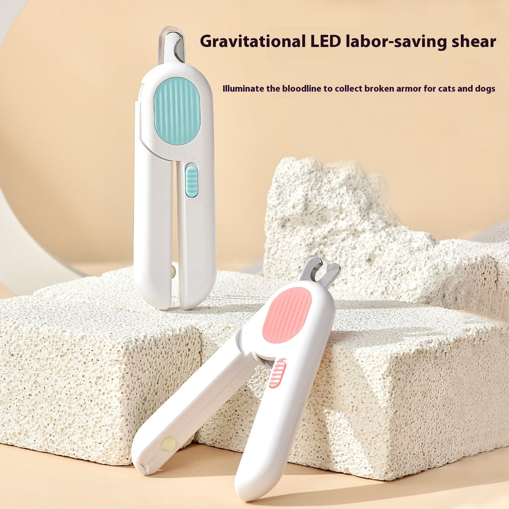 LED Cat Nail Clipper with Safety Light — Stress-Free Pet Grooming Tool — Prime Trend Market