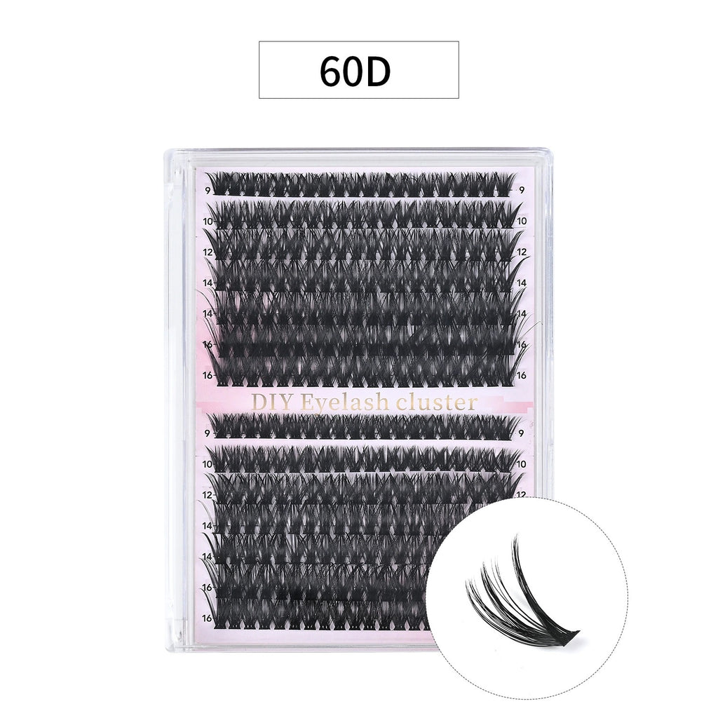DIY Lash Extension Kit — 280pcs Individual Lash Clusters | D Curl, Thick Volume, Natural Look — Prime Trend Market