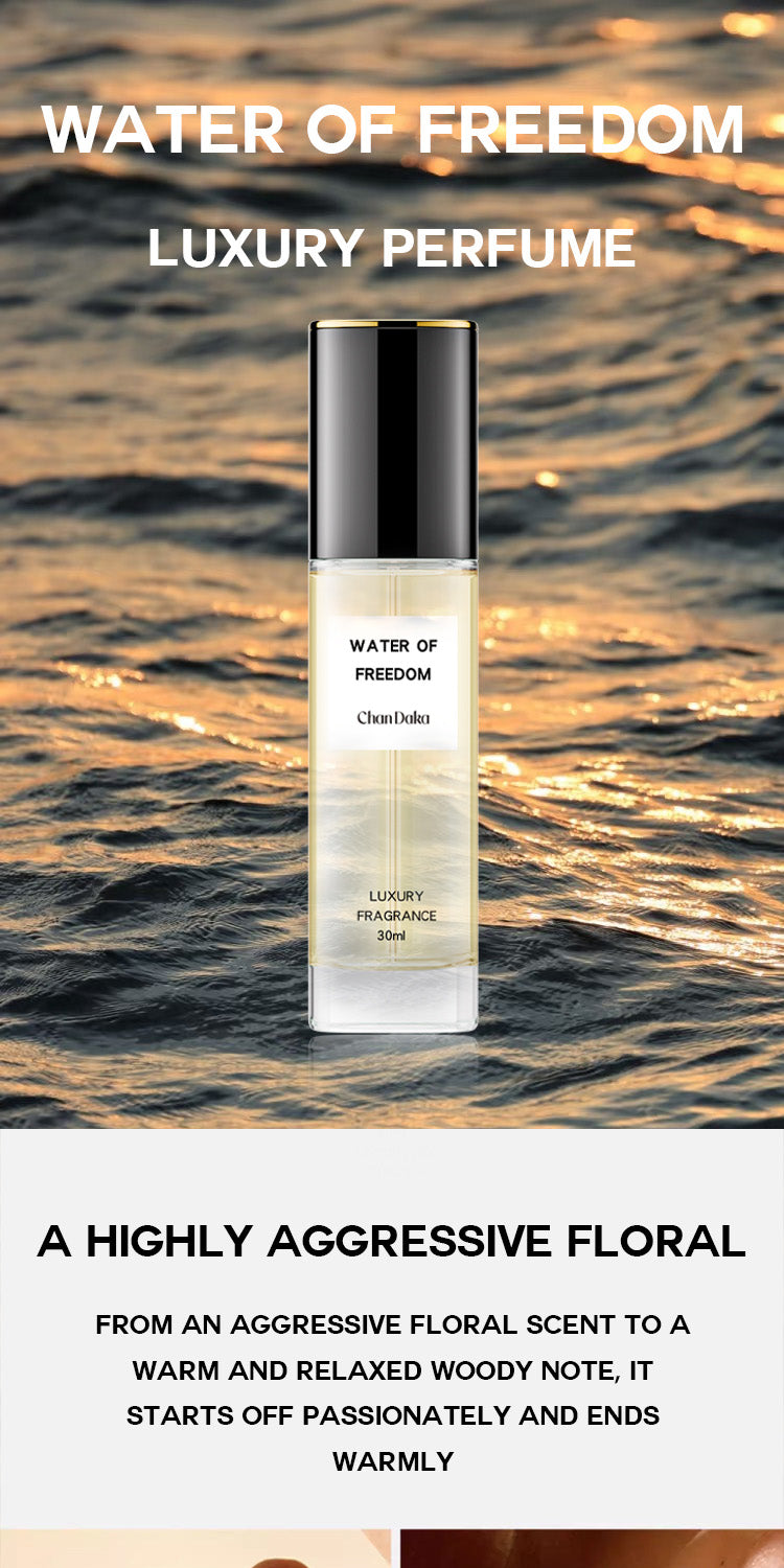 Water of Freedom Luxury Perfume Spray — Jasmine, Orange Blossom & Vanilla | Unisex | Long-Lasting | 30ml Travel Size — Prime Trend Market