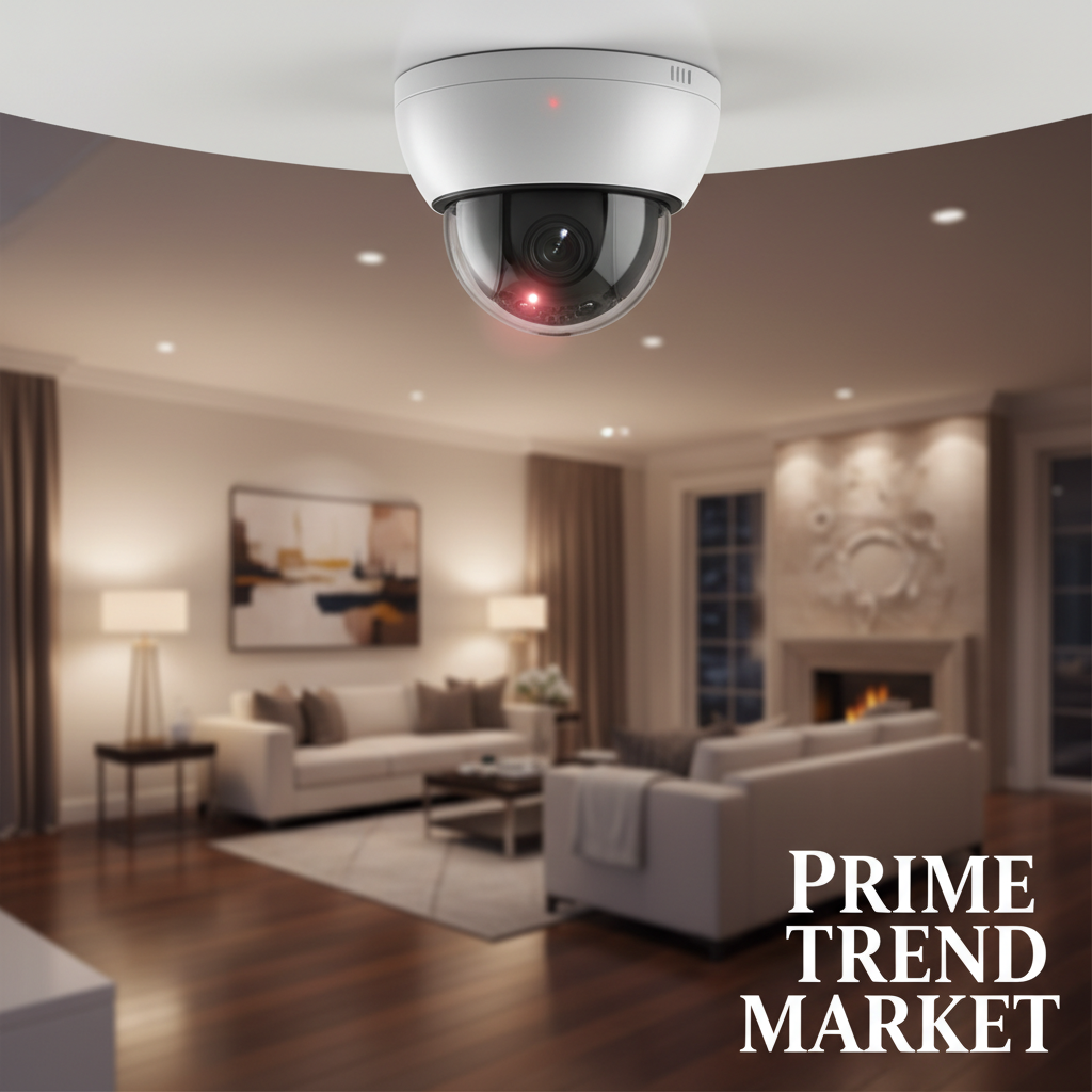 1080P WiFi Security Camera – 360° Fisheye Indoor Outdoor IR Night Vision Home CAM — Prime Trend Market