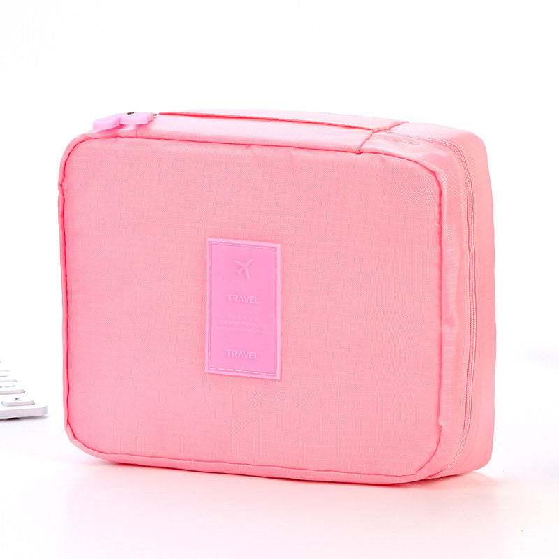 Waterproof Travel Cosmetic Bag — Multi-grid Divider Toiletry & Makeup Organizer — Prime Trend Market