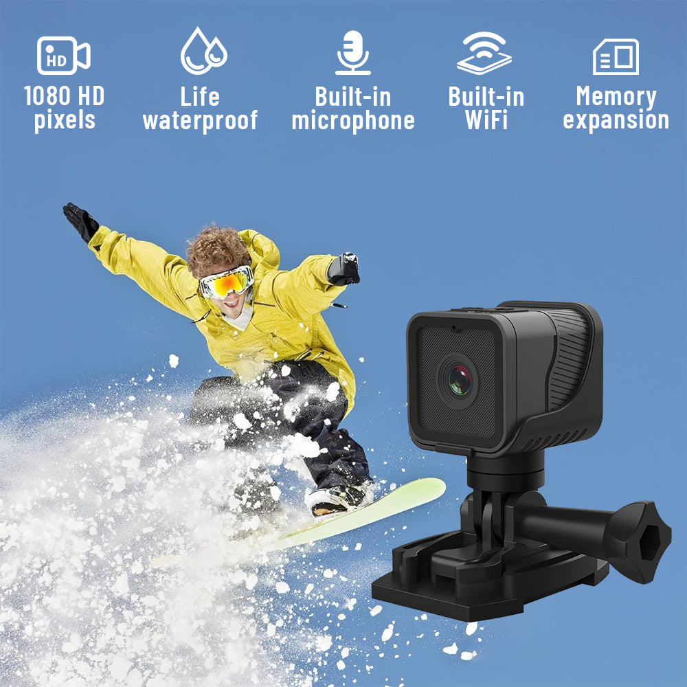 Z03 Pro Waterproof Action Camera – HD 1080p WiFi & 150° Wide Angle — Prime Trend Market