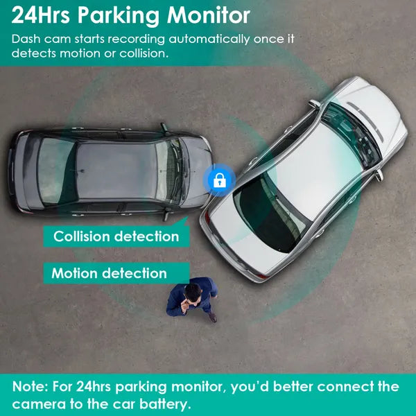 3-Channel Dash Cam | G-Sensor | Parking Monitor | Night Vision | 32G MMC Included — Prime Trend Market