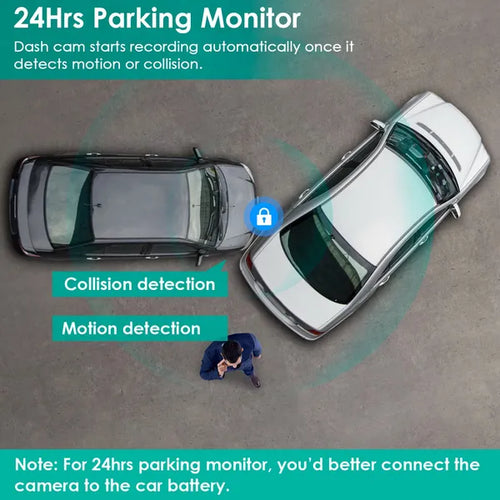 3-Channel Dash Cam | G-Sensor | Parking Monitor | Night Vision | 32G MMC Included — Prime Trend Market