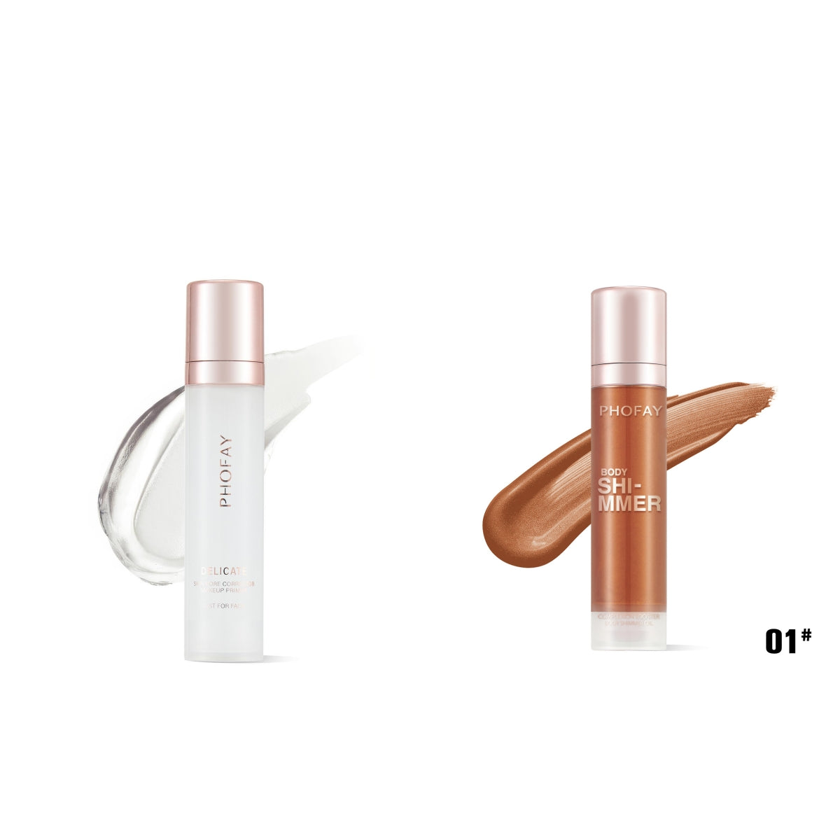 PHOFAY Hydrating Makeup Primer — All-Day Hold with Glassy, Dewy Finish — Prime Trend Market