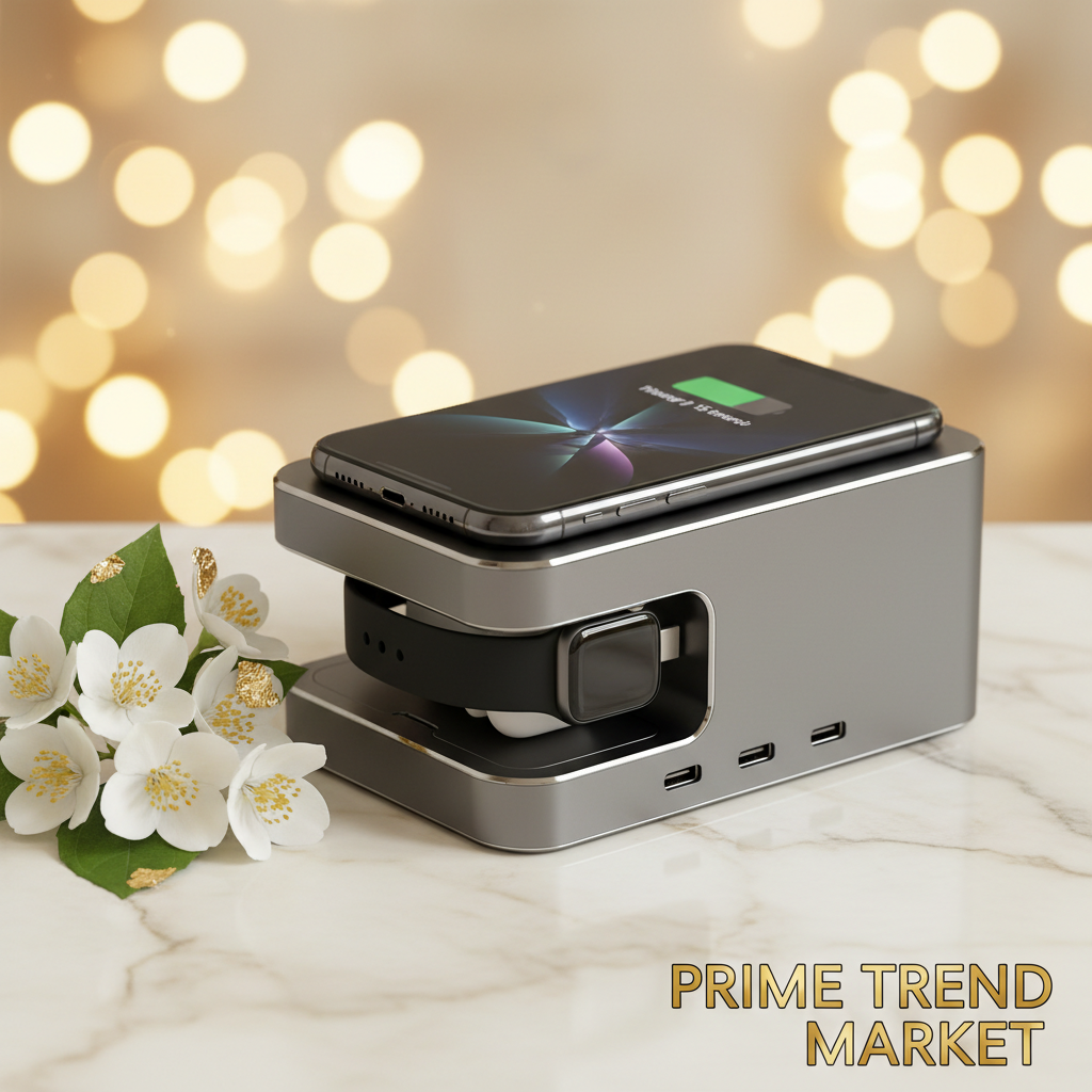 Ultimate Charging Bundle | 7-in-1 Charging Station + Magnetic Power Bank — Prime Trend Market