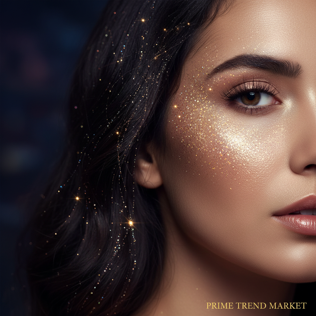 Body Glitter Spray — Long-Lasting Shimmer Highlighter for Face, Hair & Skin — Prime Trend Market