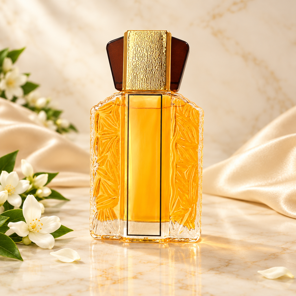 Clean single-bottle unisex perfume lead image