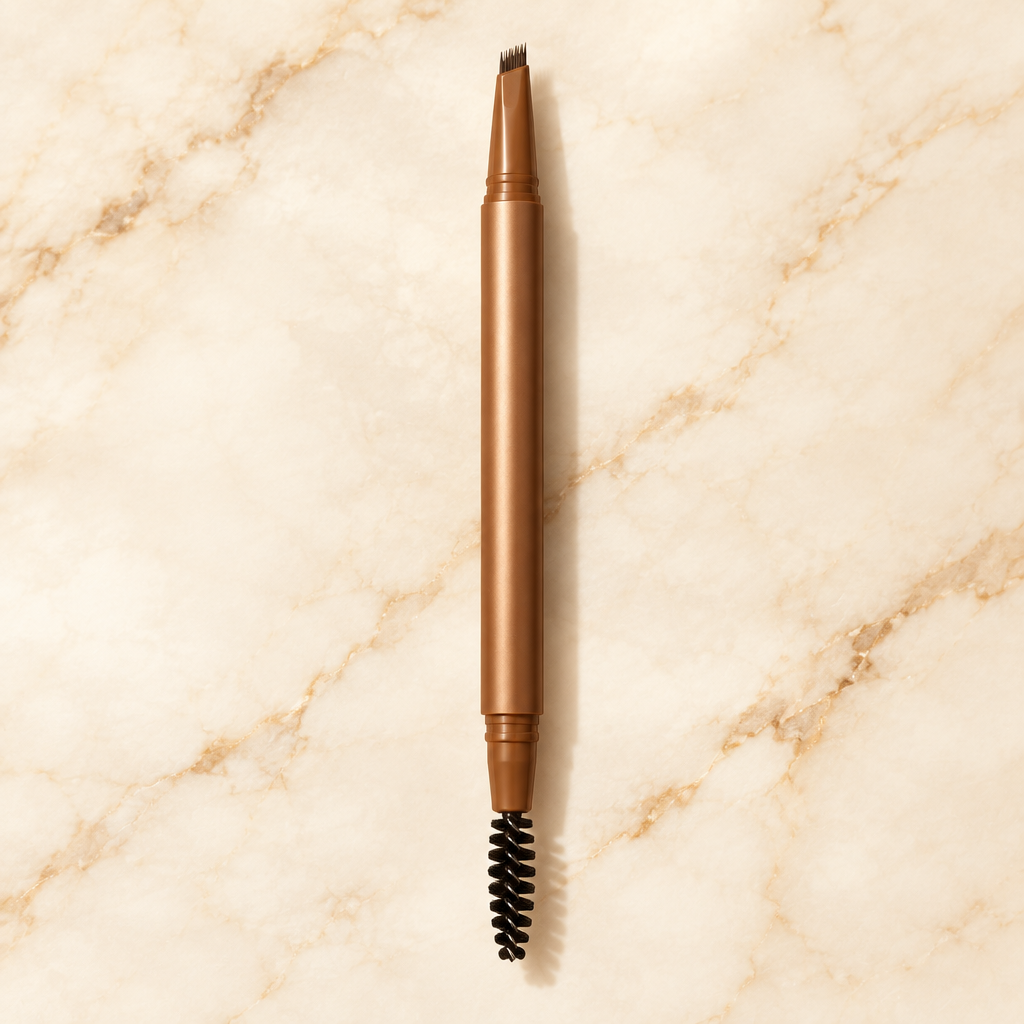 Clean studio image of the waterproof eyebrow pencil