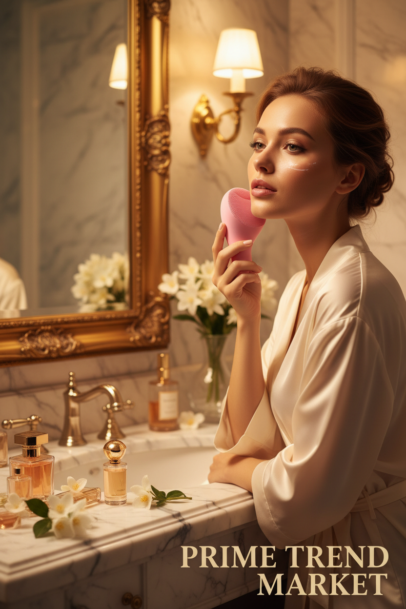 Glow & Sculpt Bundle | Sonic Cleansing Brush + EMS Face Lifting Wand — Prime Trend Market