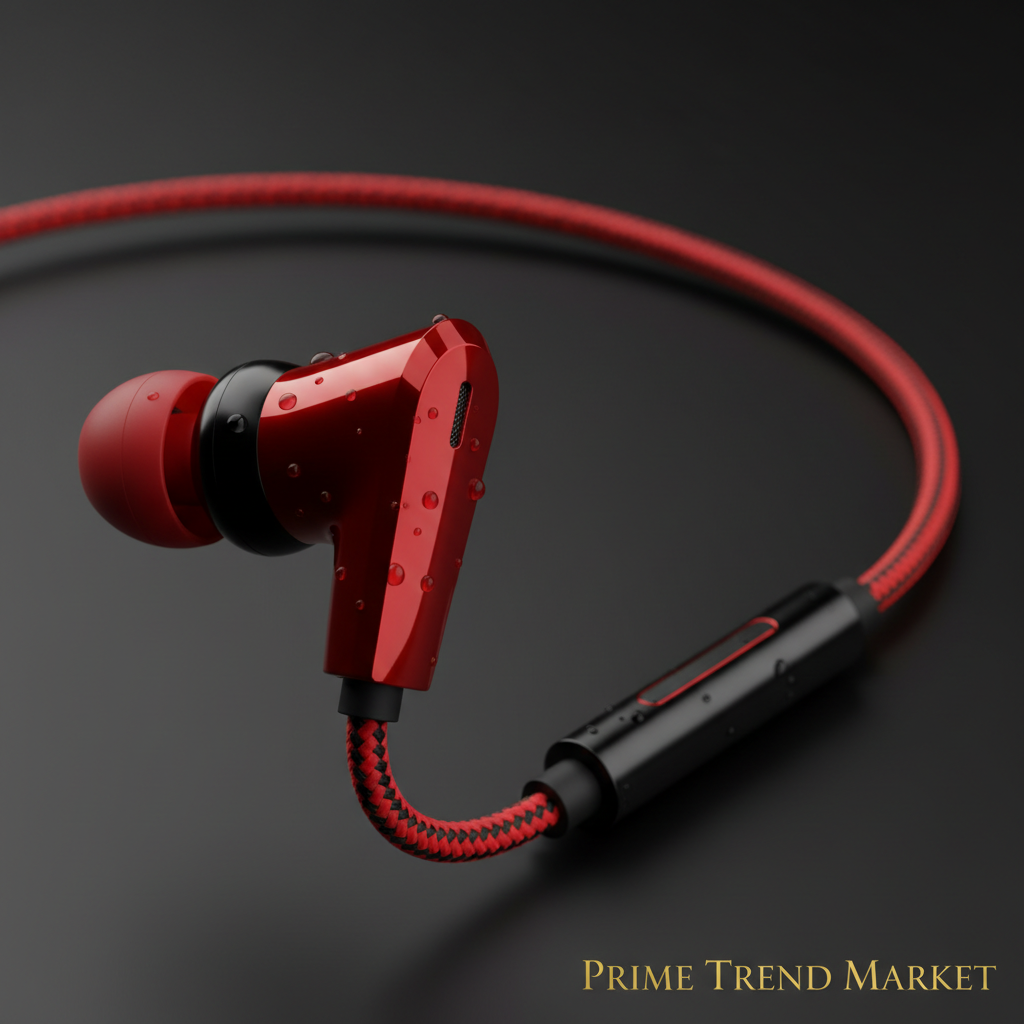 Wireless Sport In-Ear Earphones — Bluetooth V4.1, CVC6.0 Noise Cancellation, 4.5Hr Battery — Eliza & Tuan