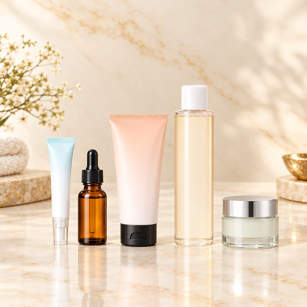 Complete skincare ritual set