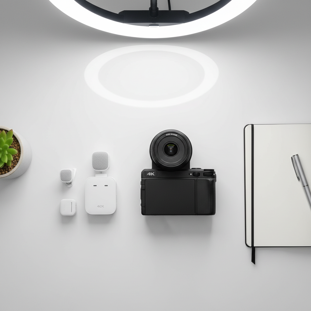 Content Creator Audio Kit - Flat Lay
