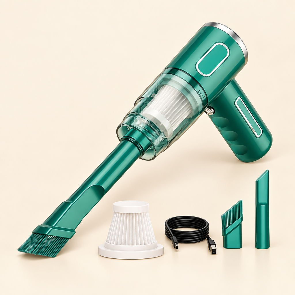 Cordless handheld mini vacuum