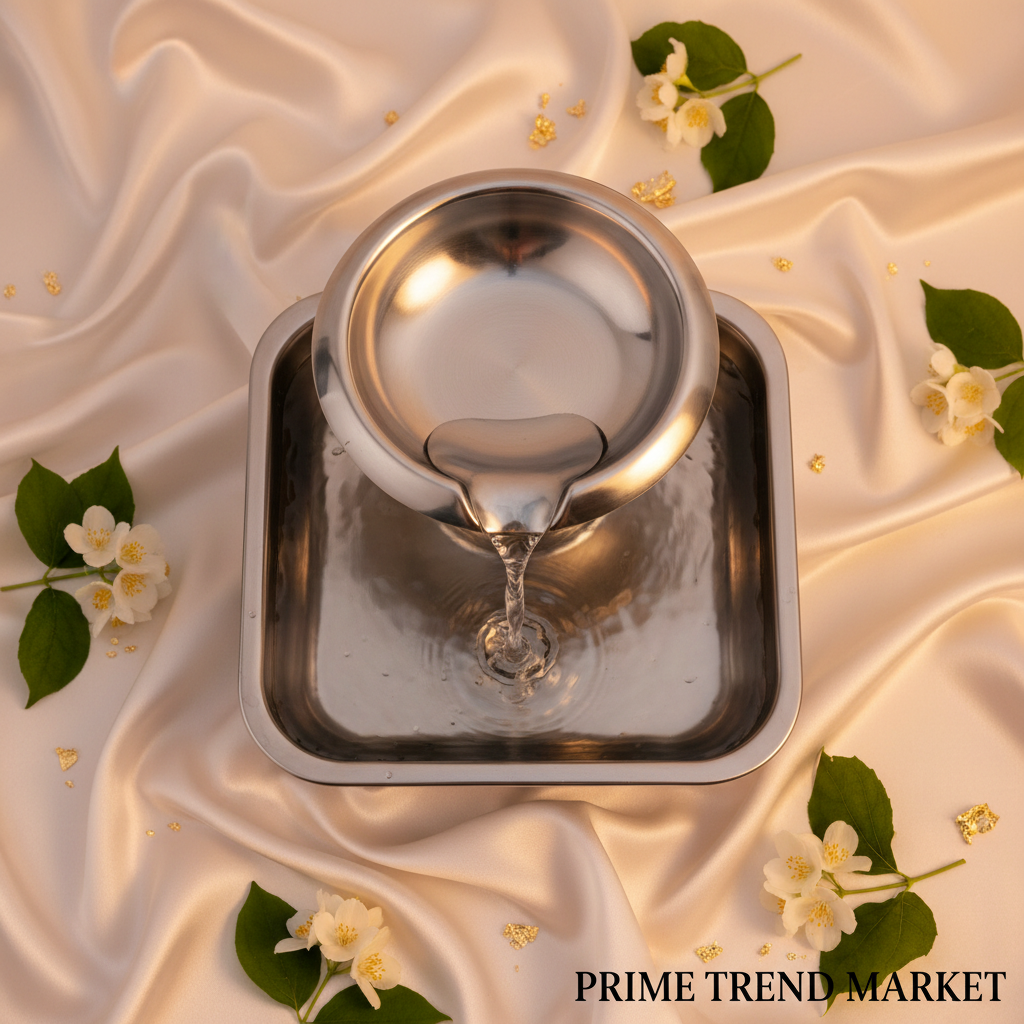 Luxury Stainless Steel Smart Cat Water Feeder — Auto-Flow Induction Fountain with Filter — Prime Trend Market