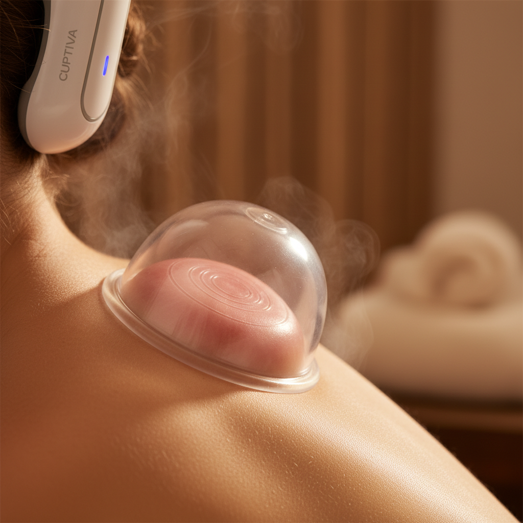Cupping Therapy Duo - Back Cupping Close-up
