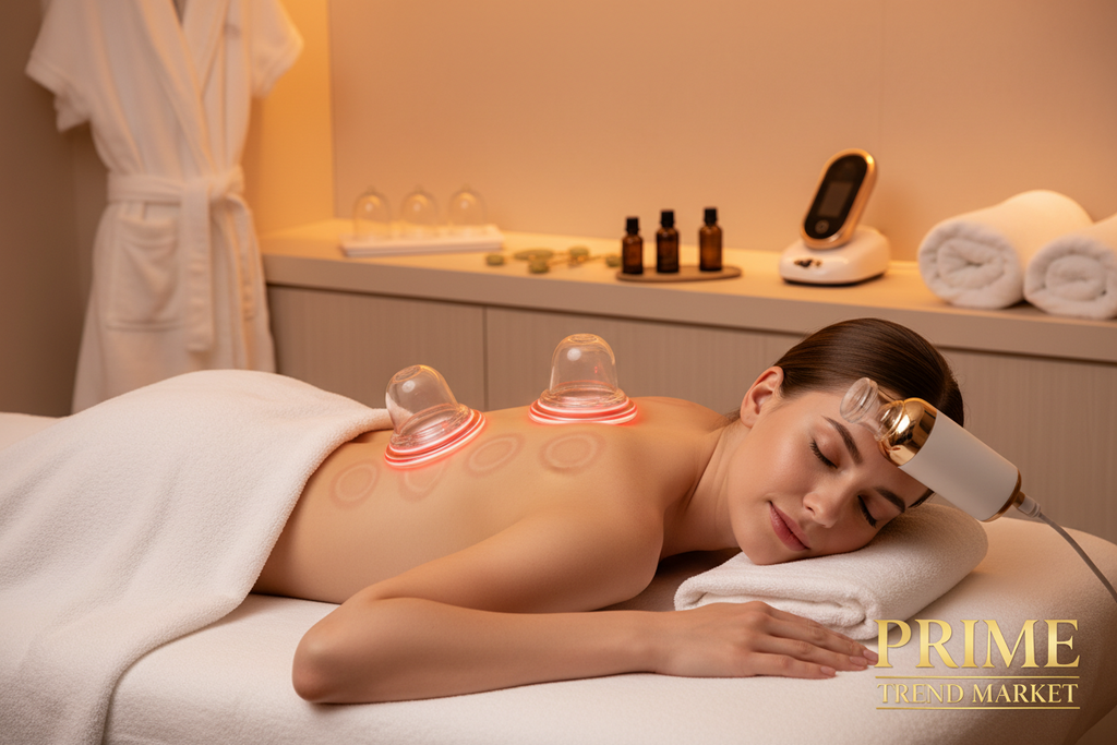 Cupping Therapy Duo | Electric Silicone Cupping Massager + Vacuum Cupping Massager — Prime Trend Market