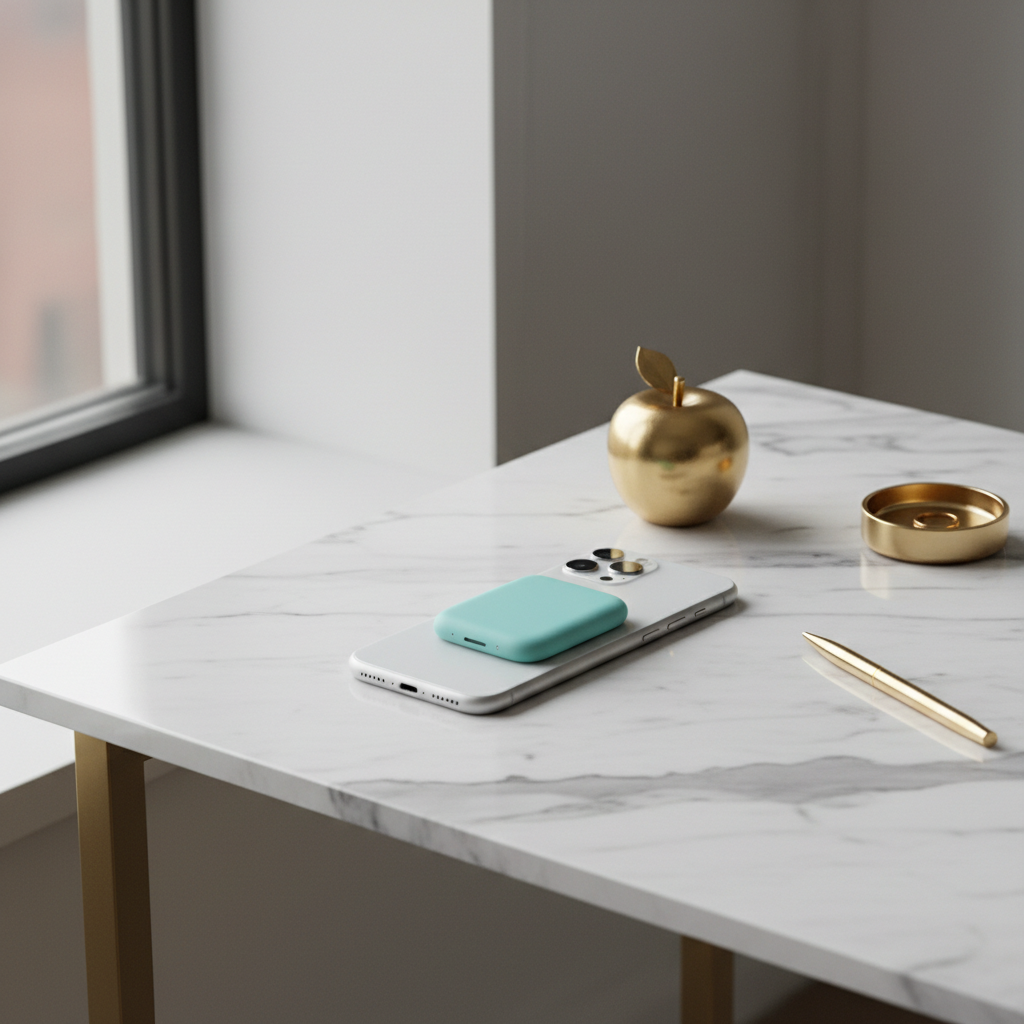 2-in-1 MagSafe Wireless Power Bank 5000mAh — PD20W Fast Charging, Ultra-Slim 8mm, 4 Colors — Prime Trend Market
