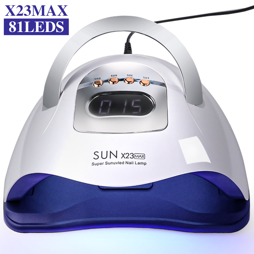 UV LED Nail Lamp | 72-81 Beads | Auto Sensor | 4 Timer Settings | Professional Gel Polish Dryer — Prime Trend Market