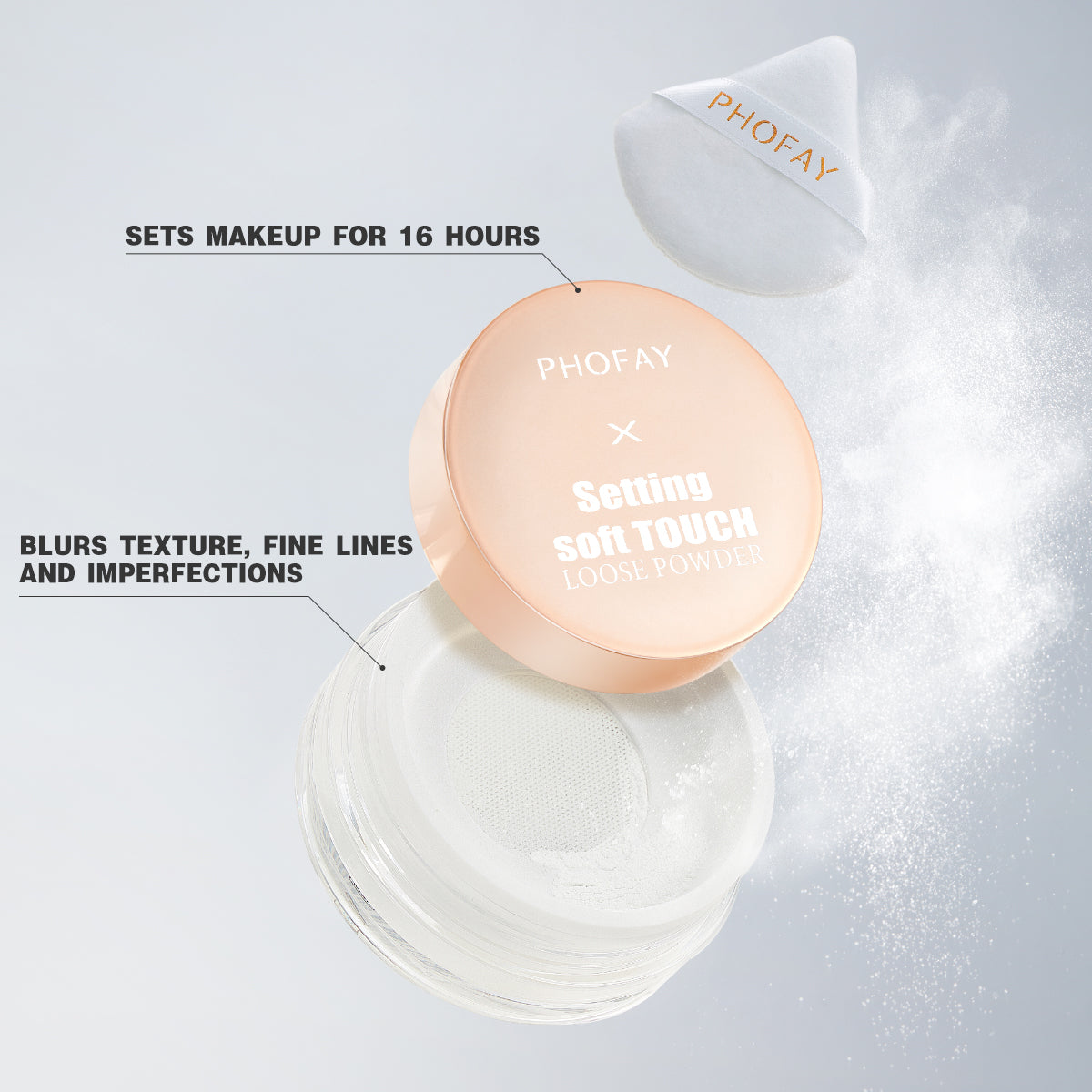 Setting Soft Touch Loose Powder — Long-Lasting, Sweatproof & Weightless | 4 Shades | 1, 2 & 3 Pack — Prime Trend Market