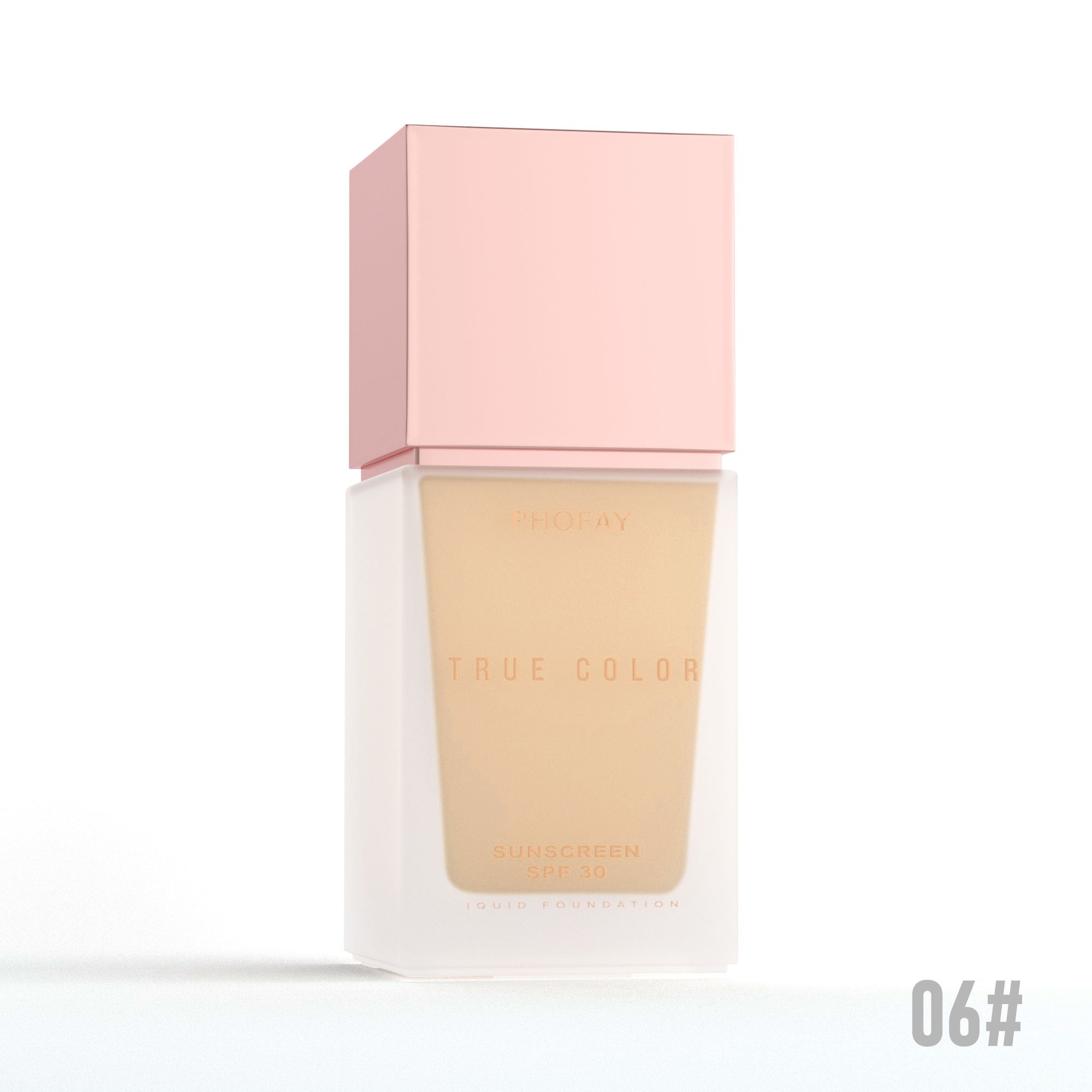Matte Sunscreen Liquid Foundation SPF 30 — Full Coverage & Sun Protection | 6 Shades — Prime Trend Market