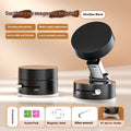 Magnetic Vacuum Car Phone Holder | 360° Adjustable | Foldable Suction Cup | Hands-Free Navigation — Eliza & Tuan