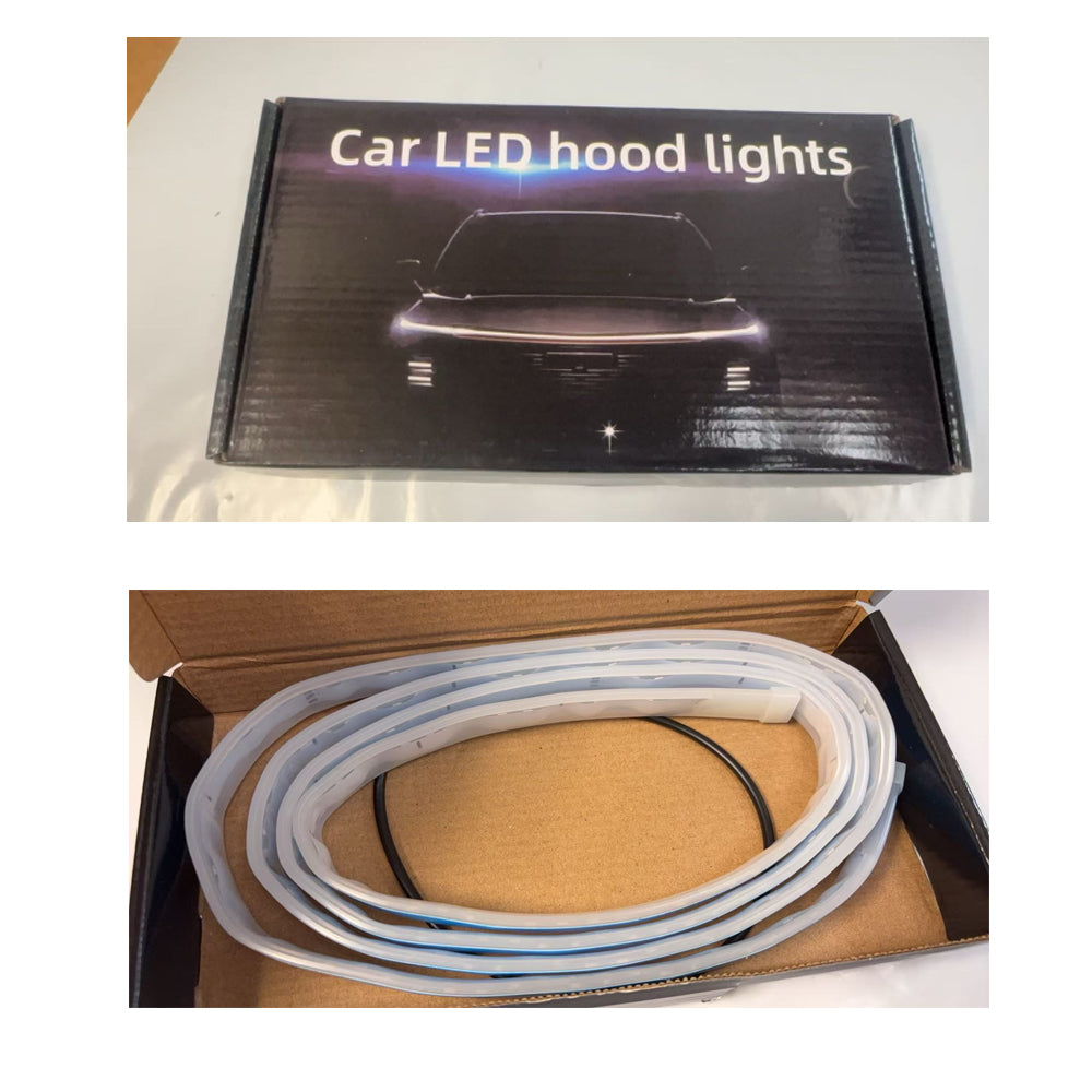 180cm Car Hood LED Daytime Running Light Strip – Waterproof Flexible DRL for Car, Truck & SUV — Prime Trend Market