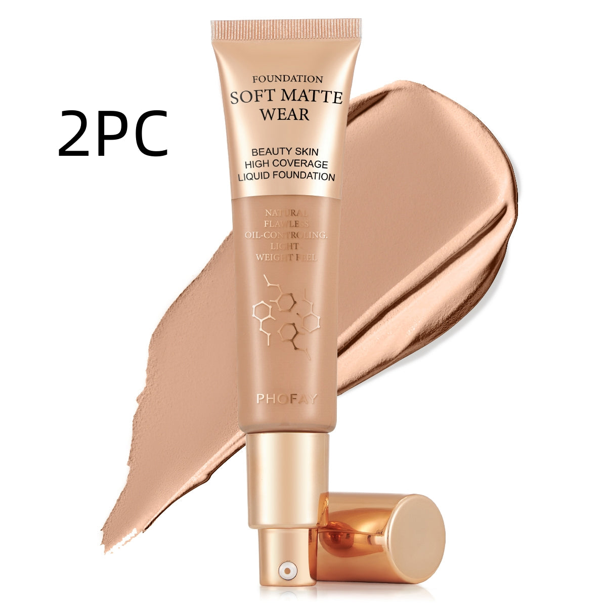 Full Coverage Foundation — Oil-Controlling, Lightweight & Flawless | 10 Shades — Prime Trend Market