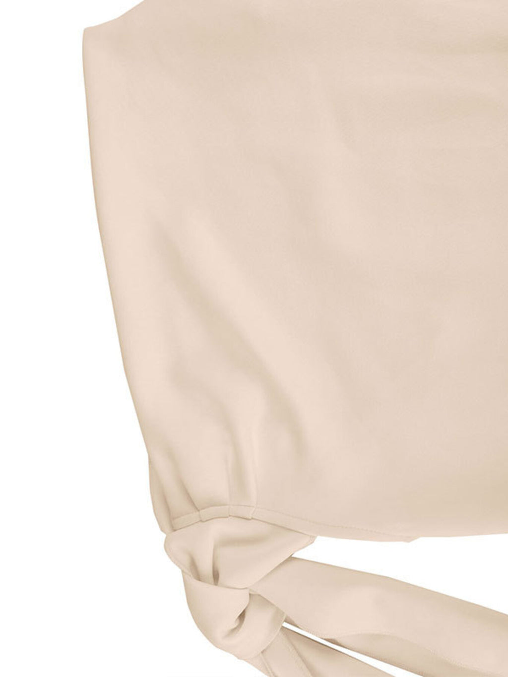 One-Shoulder Bowknot Mini Dress
