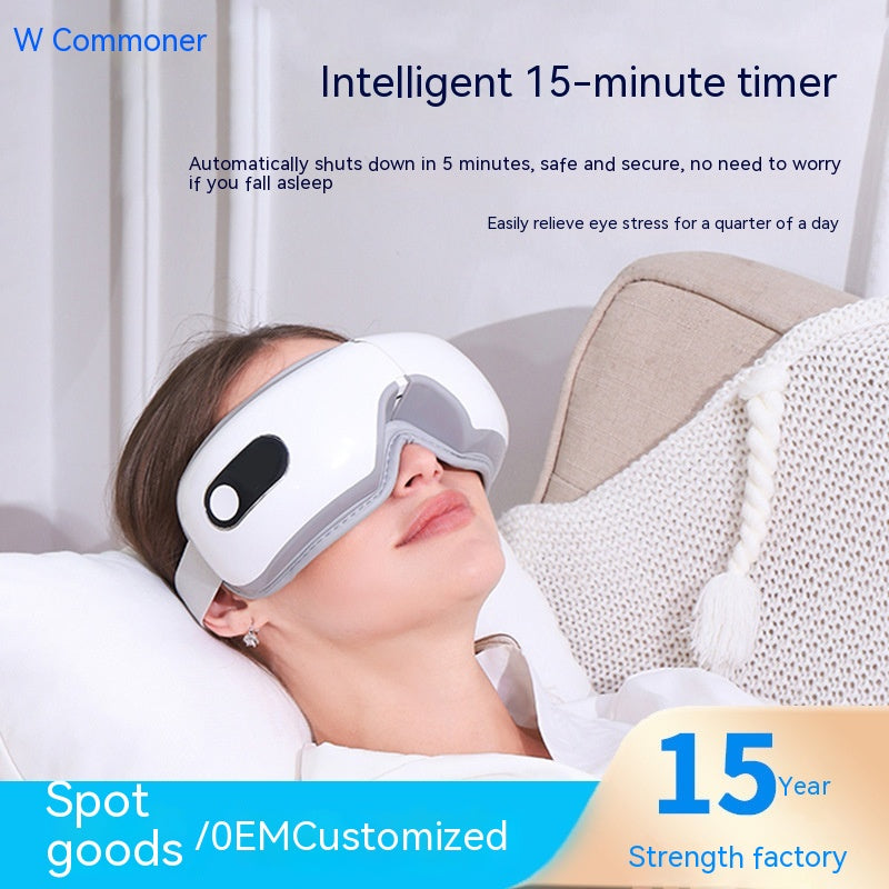 Luxury Smart Eye Massager | Bluetooth Heat Compress Vibration Eye Relief Device — Prime Trend Market