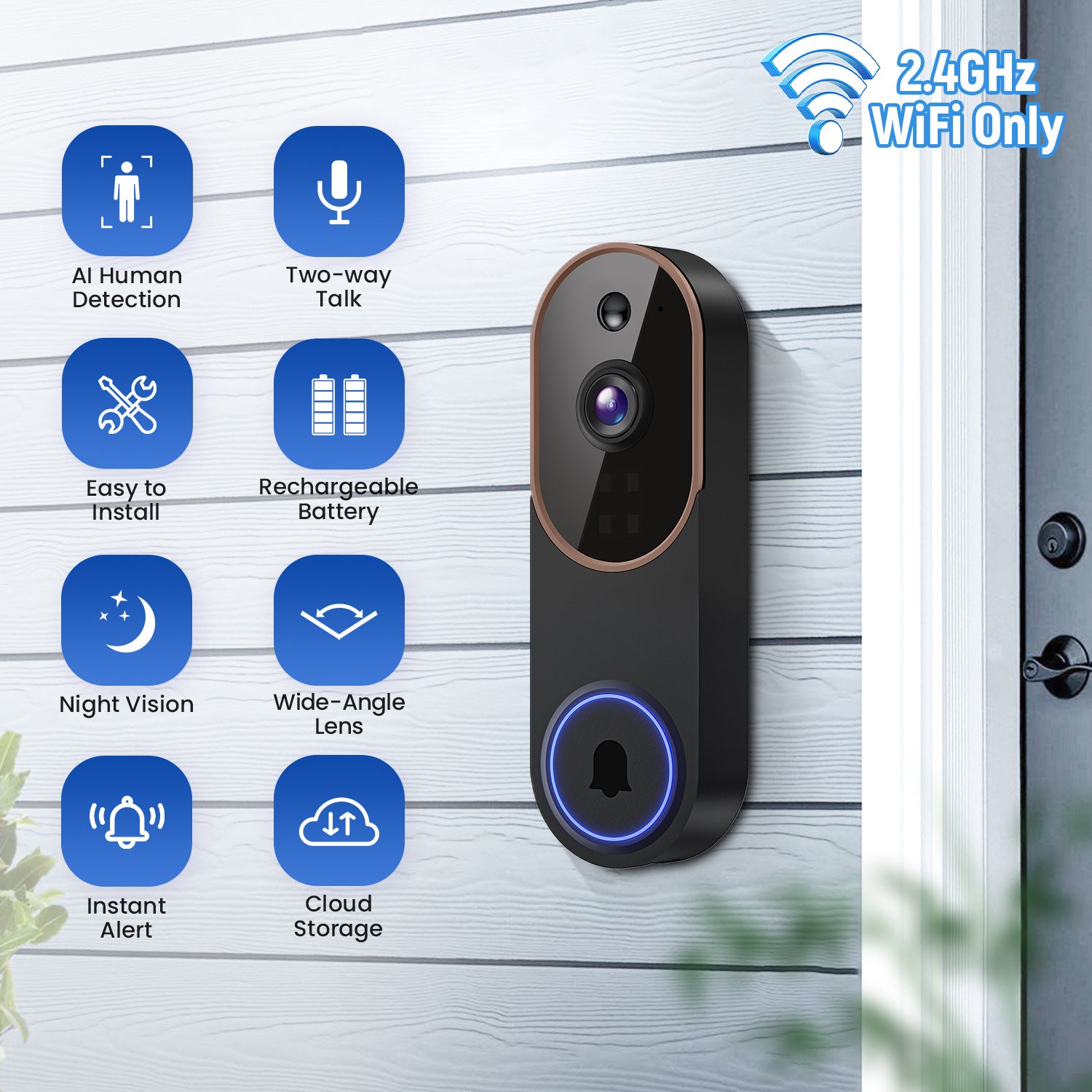 Home Security Starter Kit — WiFi Camera, Doorbell Camera & Indoor Surveillance Cam — Prime Trend Market