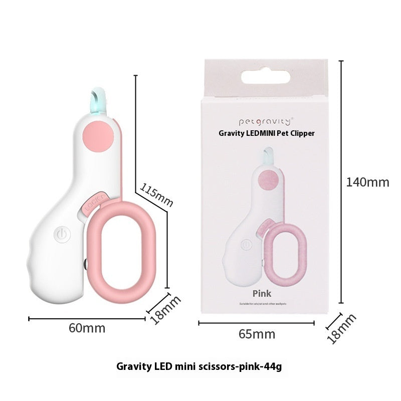 LED Cat Nail Clipper with Safety Light — Stress-Free Pet Grooming Tool — Prime Trend Market