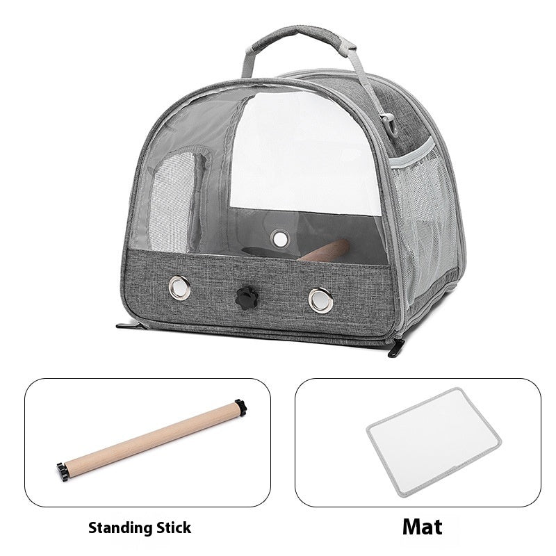 Luxury Portable Foldable Pet Outing Cage – Breathable Travel Carrier for Cats & Dogs — Prime Trend Market