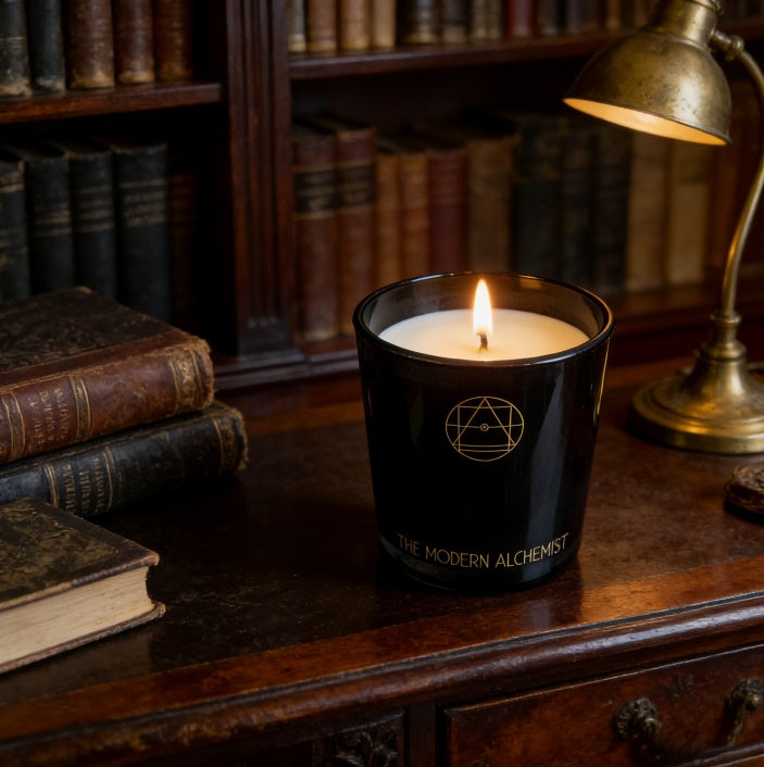 The Modern Alchemist 300g Luxury Soy Wax Candle — 5 Signature Scents | Champagne, Espresso, Leather, Red Wine & Tobacco — Prime Trend Market